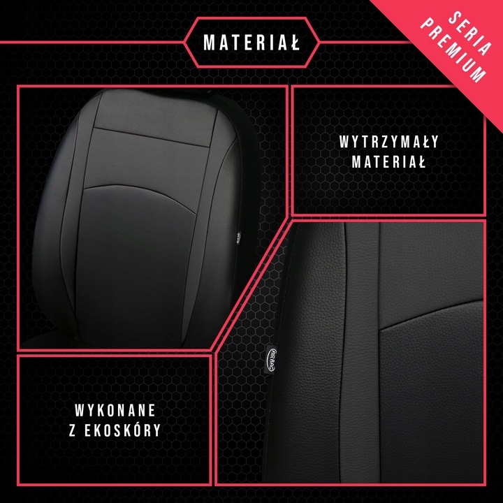 FORRO UNIVERSALES EKOSKORA DESIGN LEATHER NEGRAS PARA NISSAN NAVARA D40 