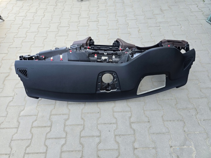 PLANCHE CONSOLE COCKPIT BMW X5 F15 HEAD UP HUD ORIGINAL BAS MARRON