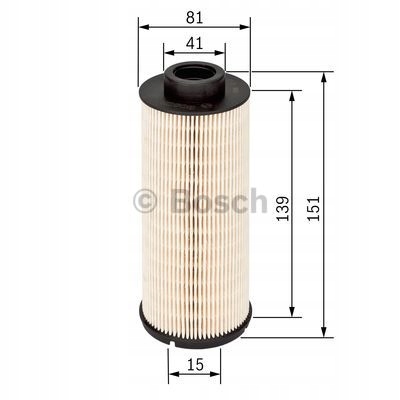 FILTRE CARBURANTS BOSCH F026402099 PU9002X