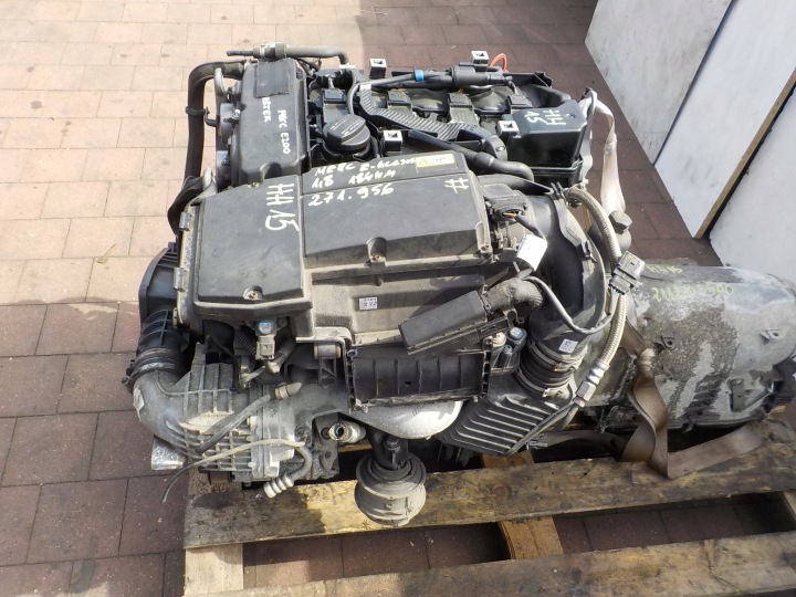 MERCEDES W211 06R E200 1.8 COMPRESSEUR 184KM MOTEUR 271956 COMPLET FILM