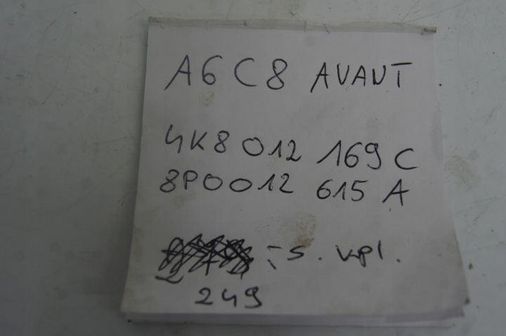COMPRESSEUR ROUES FLUIDE A6C8 A6 C8