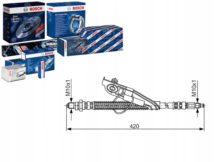 FIL DE FREIN FLEXIBLE FORD FIESTA 95-02 PP