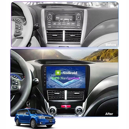 RADIO ANDROID GPS USB SUBARU FORESTER 3 IMPREZA 