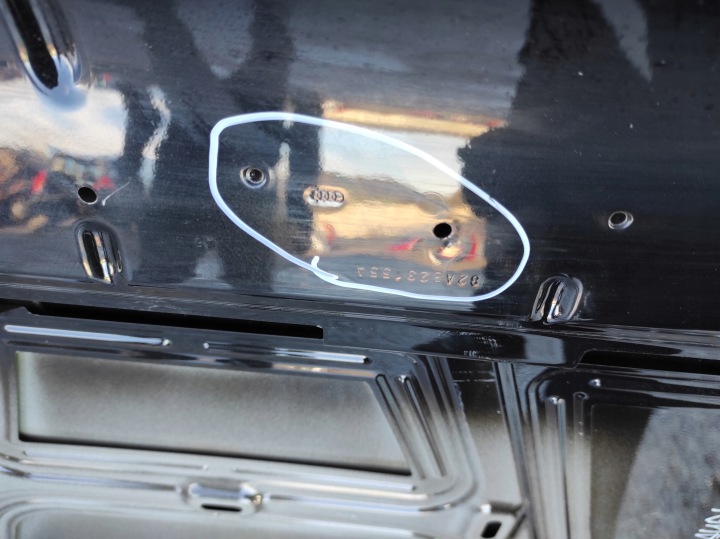 AUDI A1 II 2 18- CAPOT 82A823155A