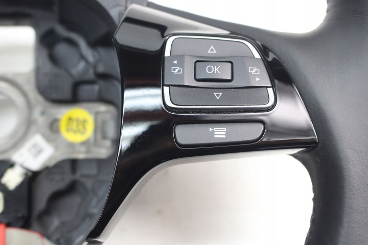 VW TOUAREG VOLANT CHAUFFÉE 7P6419091A 7P6 419 091 A COULEUR NOIR AVEC