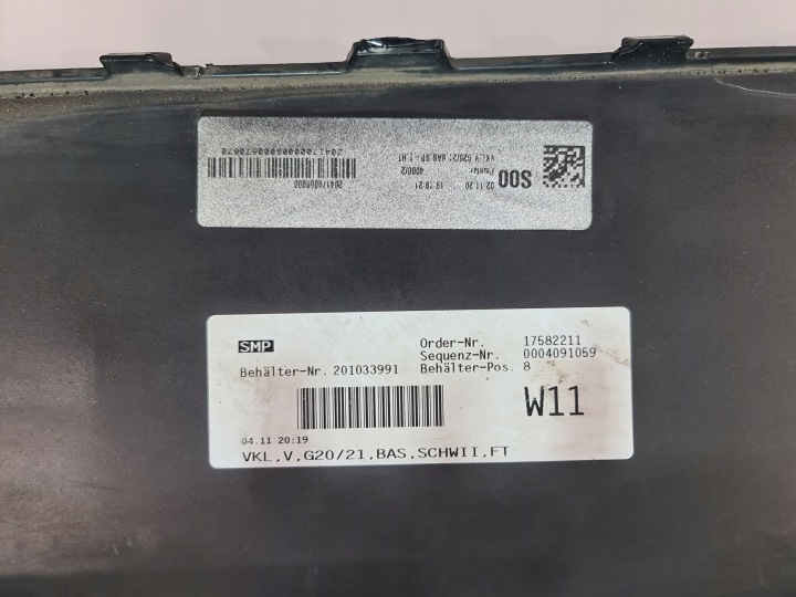 BMW 3 G20 G21 18-22 PARE-CHOCS AVANT AVANT 51117422239