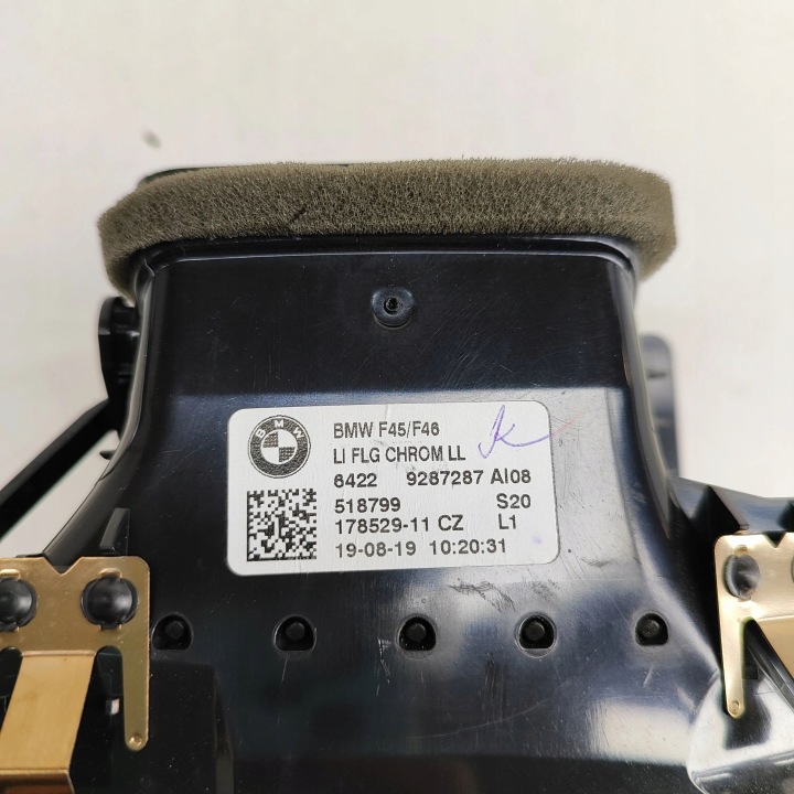 BMW 2 F45 2019 BUSES GRILLES CONDUIT D'AIR TABLEAU DE BORD INSTRUMENTATION