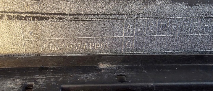 PARE-CHOCS AVANT AVANT FORD FIESTA MK8 MKVIII