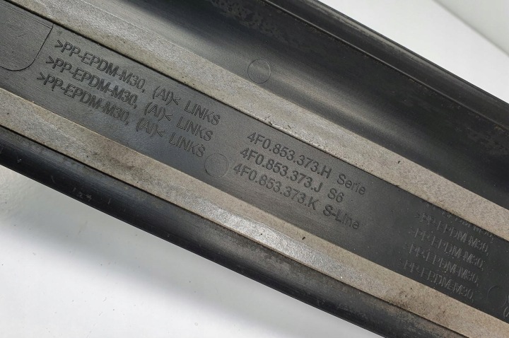 MOULURE SEUIL GAUCHE AVANT AUDI A6 C6 4F0853373