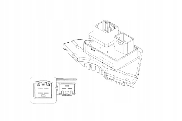 MAHLE RESISTENCIA DE VENTILADOR DE VENTILACIÓN SOPLADORES VOLVO S60 I S70 S80 I V70 