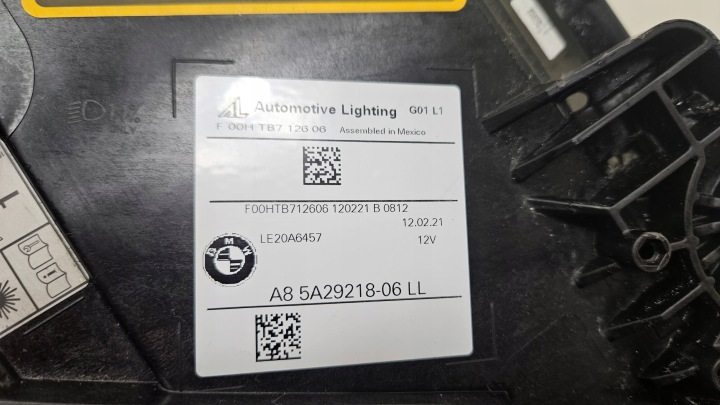 PHARE AVANT GAUCHE DROITE BMW X3 G01 LIFT LCI LASER 5A29217-06 5A29218-06