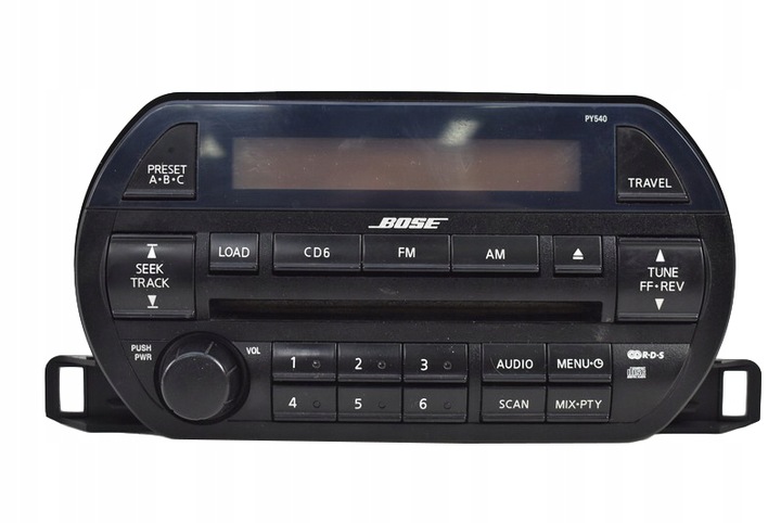 RADIO GROTUVAS SU RADIJO IMTUVU CD RDS NISSAN ALTIMA L31 04R nuotrauka 1