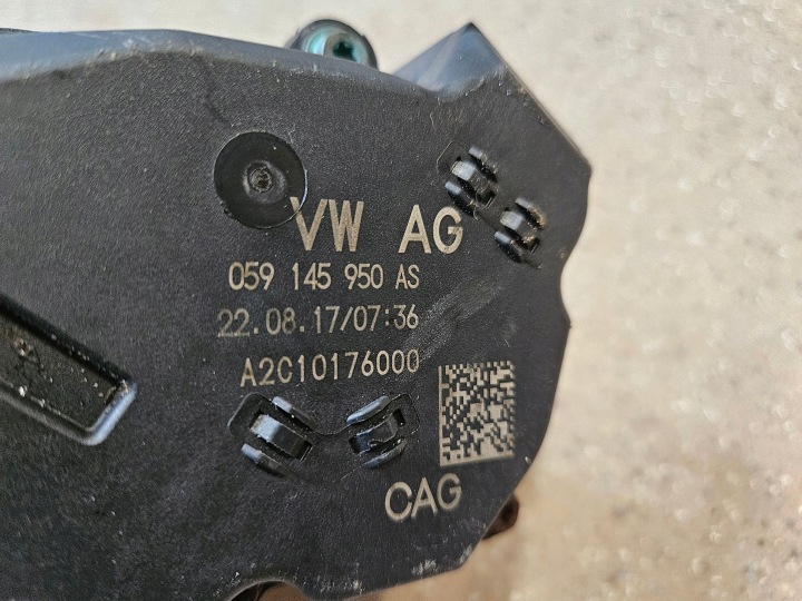 AUDI OE 059145950AS CARROSSERIE PAPILLON DES GAZ