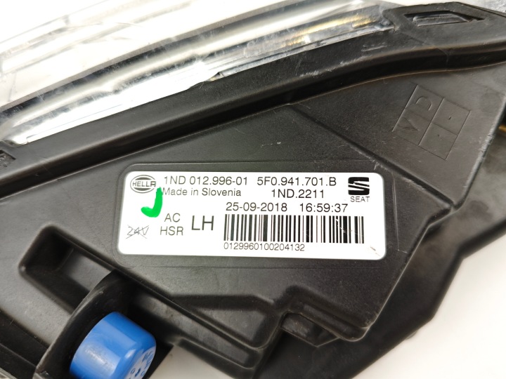 SEAT LEON III LIFT PHARES ANTIBROUILLARD LED GAUCHE AVANT 5F0941701B