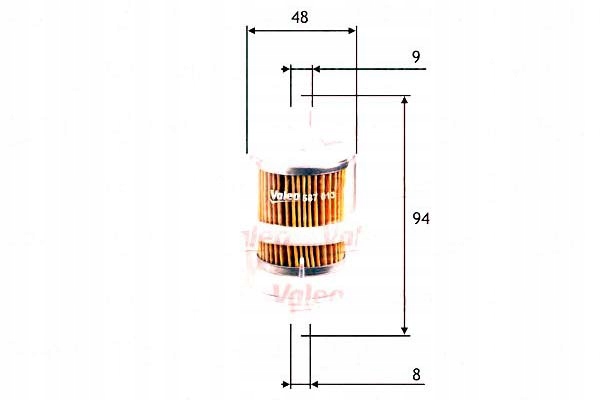 VALEO FILTRO COMBUSTIBLES VAL, 587013 