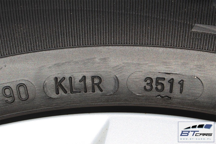 VW POLO JANTES ACIER 15 PNEUS HIVERNAUX ROUES JANTE 6R0601027D/L 6J*15H2 ET38