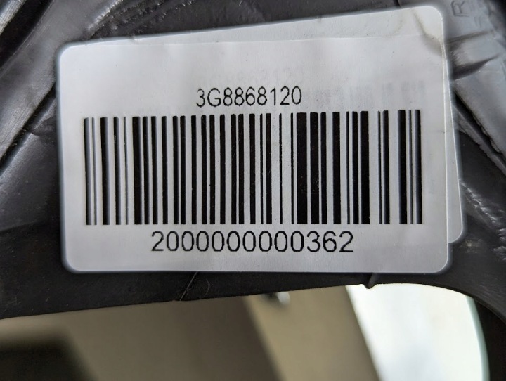 JOINT D'ÉTANCHÉITÉ PORTES DROIT ARRIÈRE VOLKSWAGEN ARTEON 3G8868120