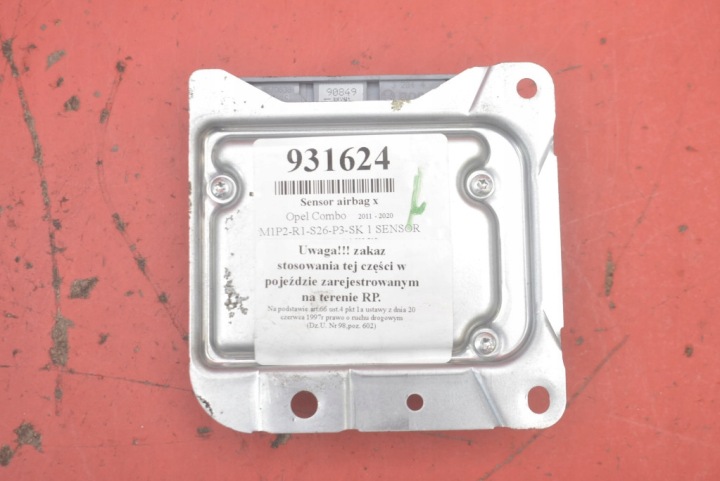 CAPTEUR MODULE AIRBAG COUSSINS 51976890 OPEL COMBO D 11-20