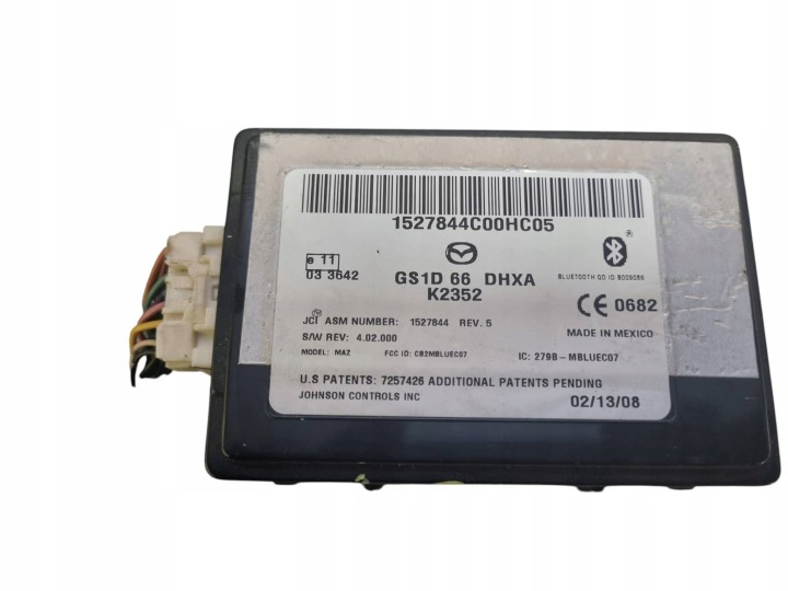 MODULE CONTRÔLEUR AMPLIFICATEUR BLUETOOTH MAZDA 6 II GH GS1D66DHXA