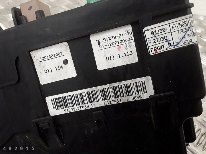 2013 KIA OPTIMA BOÎTE FUSIBLES 912392T030 1700 DIESEL