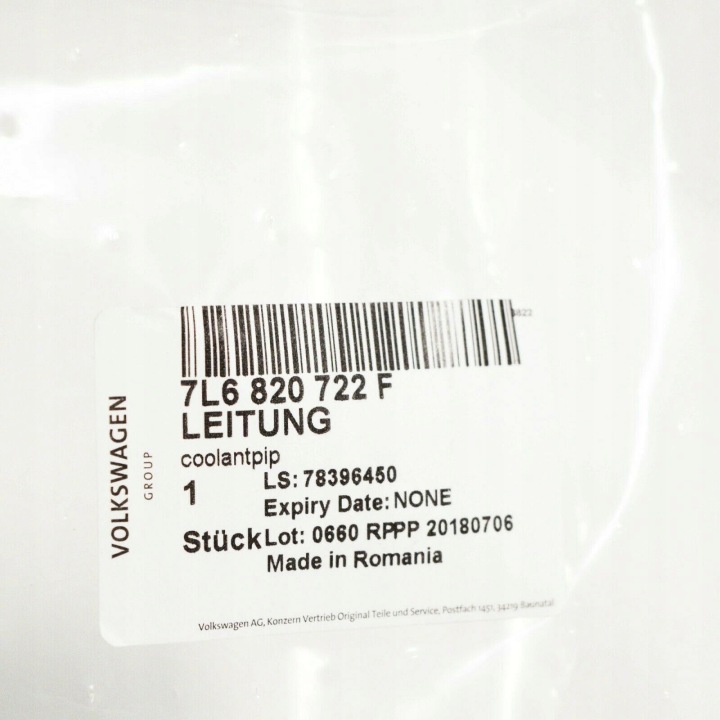 FIL CLIMATISATION AUDI Q7 07- OE VAG 7L6820722F 7L6820722F