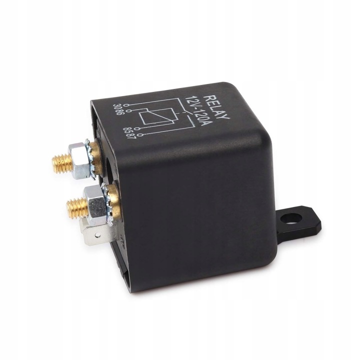 RELAIS ROZDZIELANY 12V 120A 4-PIN HEAVY DUTY DÉMARREUR
