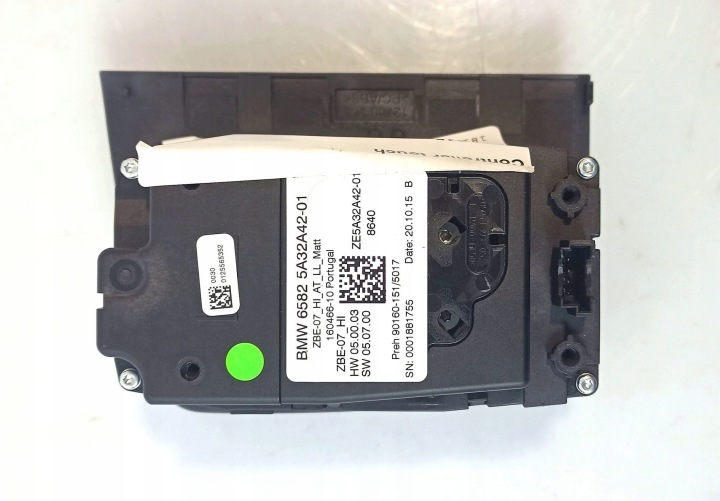 UNITÉ MULTIMEDIALNA BMW X3 G01 65125A25EC3