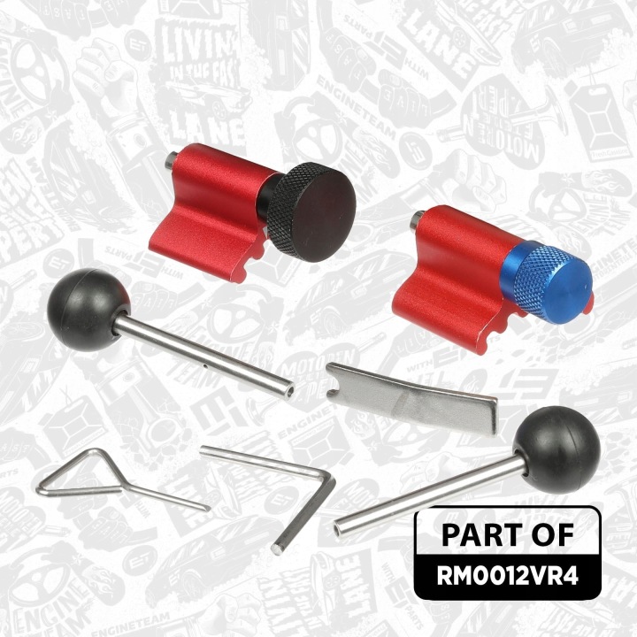 ET ENGINETEAM RM0012VR4 KIT COURROIE DISTRIBUTION POMPES À EAU VERS VW POLO (9N)