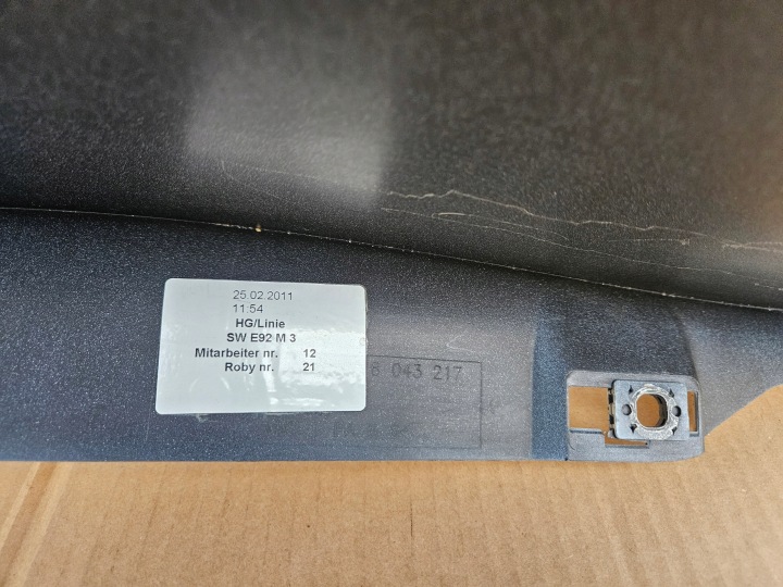 AILE GAUCHE AVANT BMW E92 E93 M3 LIFT