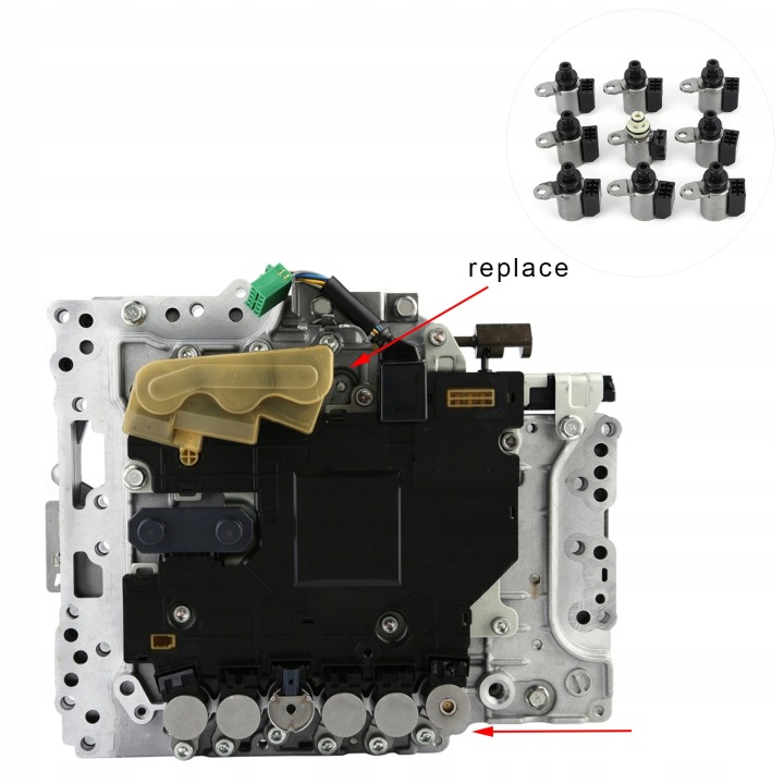 KIT ELEKTROMAGNESU TRANSMISJI RE7R01A JR710E JR711 DROITE VERS NIESKO