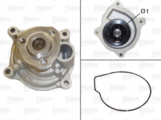 BOMBA WODY, CHLODZENIE DEL MOTOR VALEO 506867 