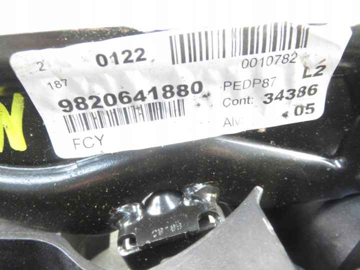 PÉDALE FREINS PEUGEOT 5008 II P1002572 9820641880 9813503180