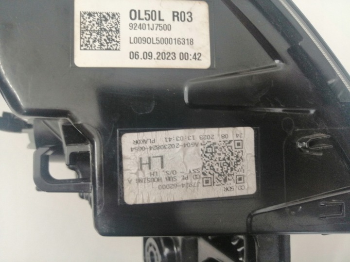 KIA CEED III LIFT HAYON GT PHARE ARRIÈRE GAUCHE AILE
