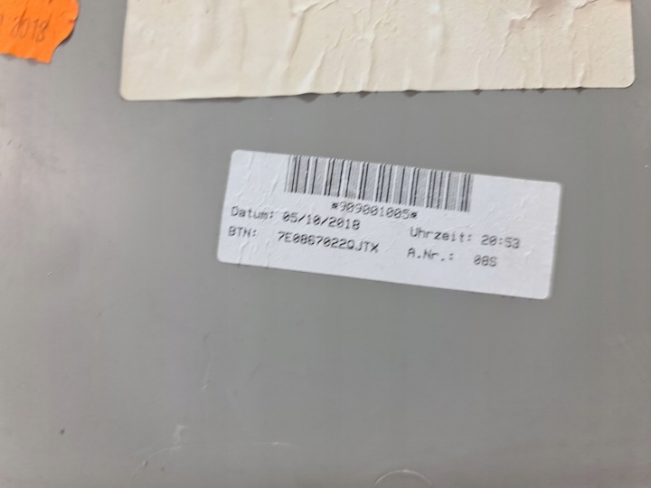 VW T6 COLLECTEUR GARNITURE PORTES DROIT AVANT DROITE 7E0867022