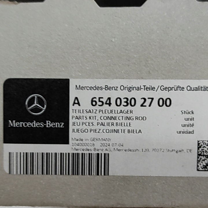 MERCEDES-BENZ A W177 2024 PIÈCES MOTEUR AUTRE