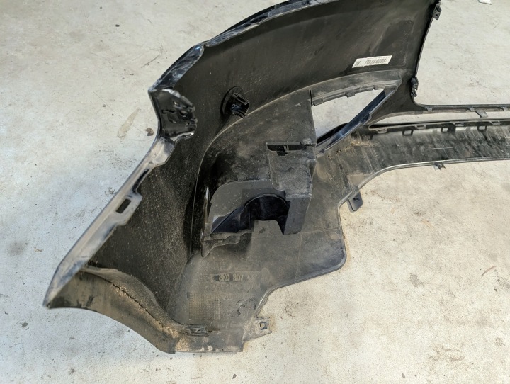 AUDI A4 B8 8K 8K0807437AA LIFT 2011-2015 PARE-CHOCS AVANT AVANT 4XPDC