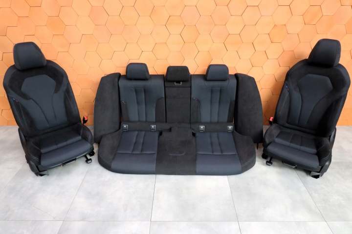 BMW 5' G30 LCI INTÉRIEUR SIÈGES CHAUFFÉ SPORT ALCANTARA ANTRACYT 20 KM