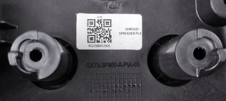 GX63-045F65-AB CHÂSSIS PROTECTION COLONNES CAOUTCHOUC JAGUAR XF II 2 X260 15- EUROPE