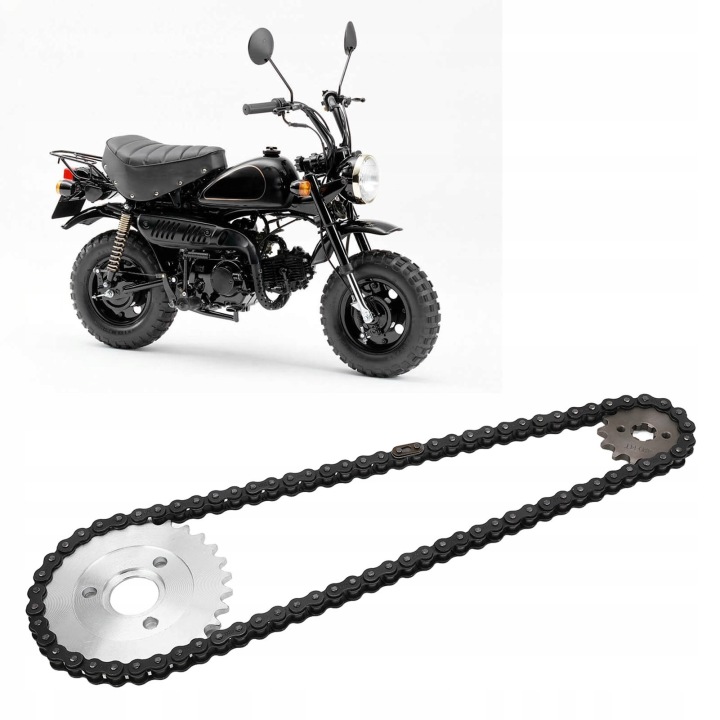 420 78 LINK 3 OUVERTURES 29T 120MM ARRIÈRE ENGRENAGE 14T CHAÎNE KIT ROUES 10