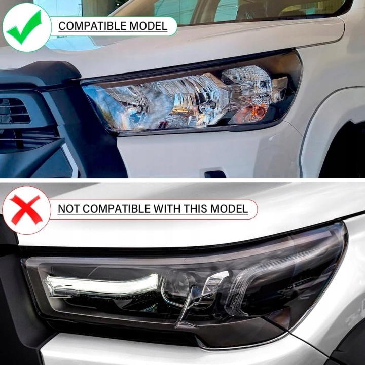 PROTECTION PHARES TOYOTA HILUX 2020-2021R 2PCS PL