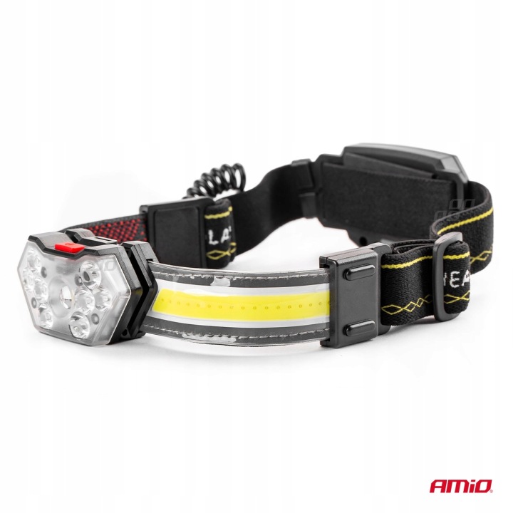 LAMPE DE POCHE PHARE AVANT AKUMULATOROWA USB LED LH04 AMIO-02826