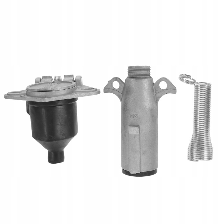 KIT ARGENTÉ 7-PINOWY WYTRZYMALY CONNECTEUR CÂBLAGE ÉLECTRIQUE VERS REMORQUE AUTOMOBILES