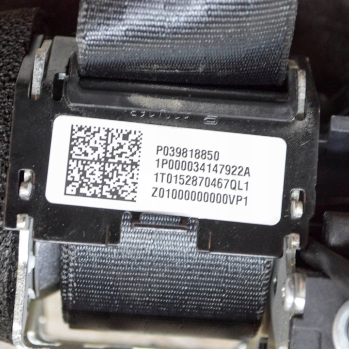 VOLVO S60 2016 GAUCHE CÔTÉ CEINTURE DE SÉCURITÉ SIÈGES ARRIÈRE