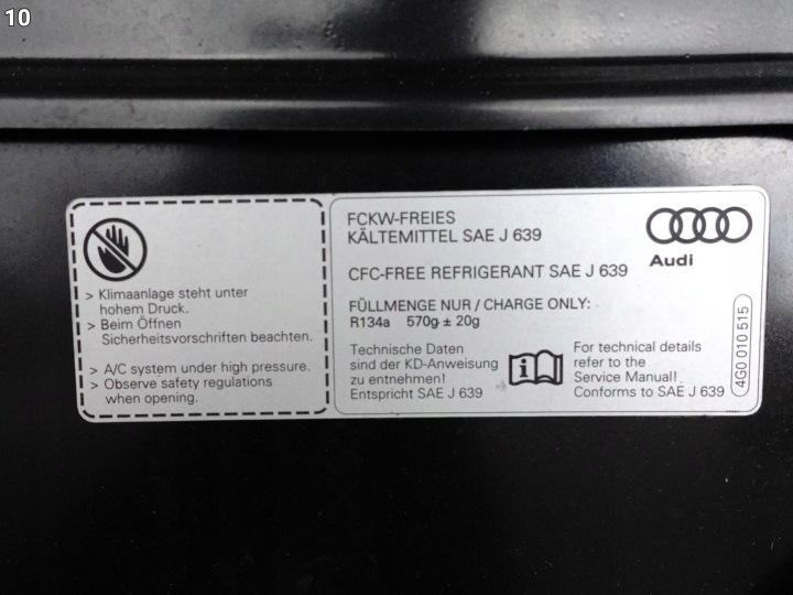 AUDI A6 S6 RS6 C7 4G0 10-18 AVANT SUR RESTYLAGE CAPOT COUVERCLE MOTEUR