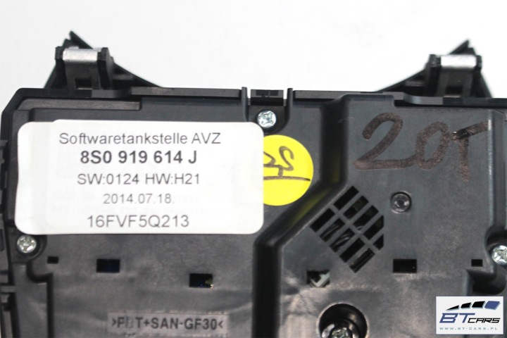 AUDI TT LECTEUR DE CARTE PANNEAU MMI 8S0919614J 8S0035072 8S0 035 072 8S0 919 614 J TO