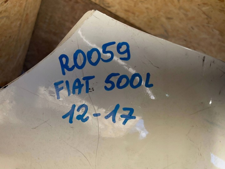 FIAT 500L 12-22 PARE-CHOCS ARRIÈRE ARRIÈRE