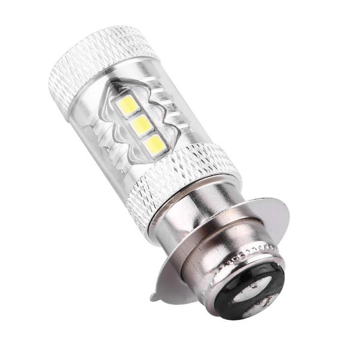 AMPOULE LED VERS MOTOCYCLETTE 80W H6/P15D