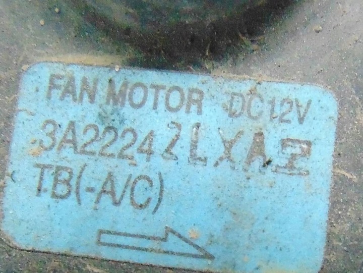 HYUNDAI GETZ 1.5CRDI 82KM 05R VENTILATEUR RADIATEUR