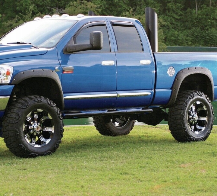 2002-2008 DODGE RAM 1500 ÉLARGISSEMENTS AILES REVÊTEMENTS BAGUETTES LATÉRAL