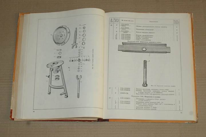 LIBRO KATALOG PIEZAS DE REPUESTO SMZ C3A INWALIDKA 